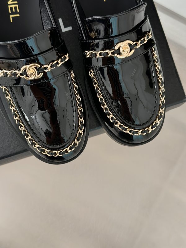 CHANE*??Chanel 24K new chain double C loafers - Image 9