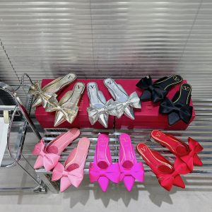 24 Spring/Summer Classic Bow Mule Sandals