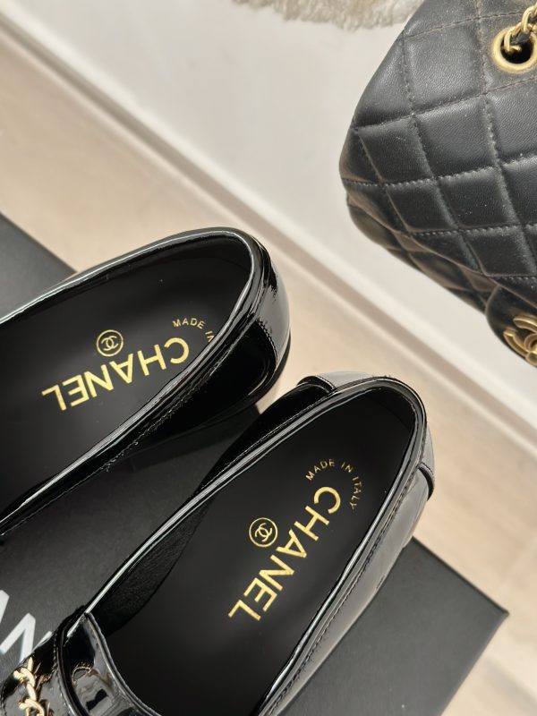 CHANE*??Chanel 24K new chain double C loafers - Image 10