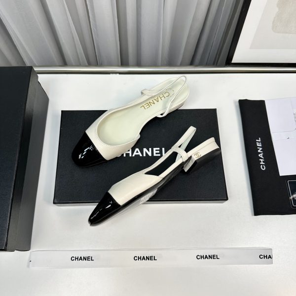 chan*lClassic slingback sandals! - Image 9