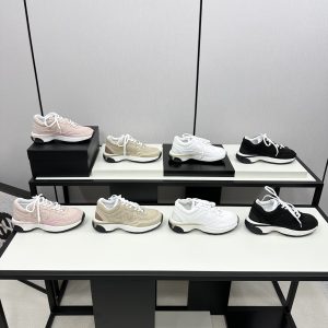 CHAN Chanel Thick-soled Panda Sneakers Panda Cookie Shoes