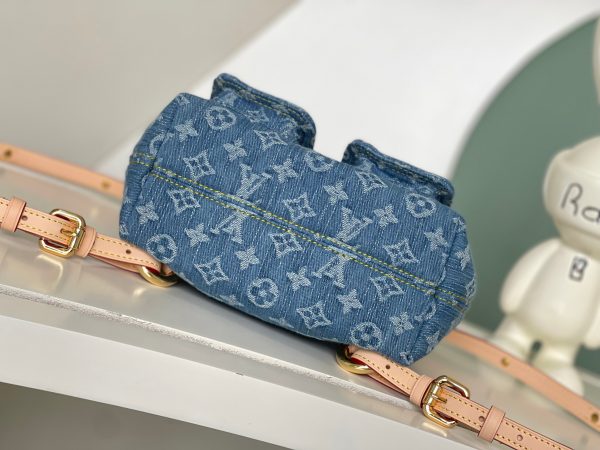 Denim Backpack (24x26x7 cm ) - Image 4