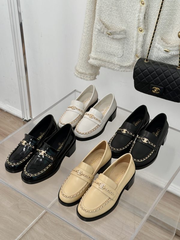 CHANE*??Chanel 24K new chain double C loafers - Image 2