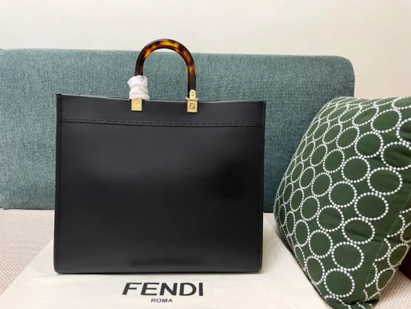 Sunshine Leather Tote Briefcase Size: 36*17*31cm 40*20*35 Model: 1520 1521 - Image 2
