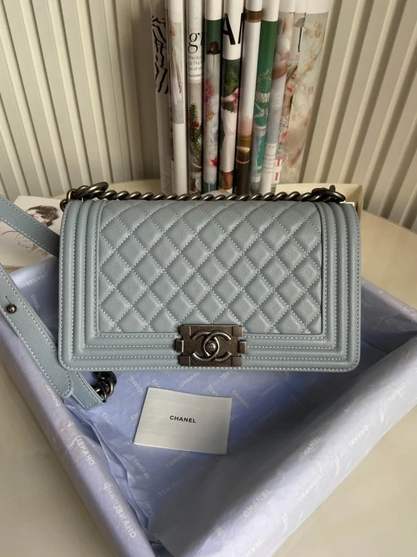?Chanel Calfskin Size:25x15x9cm