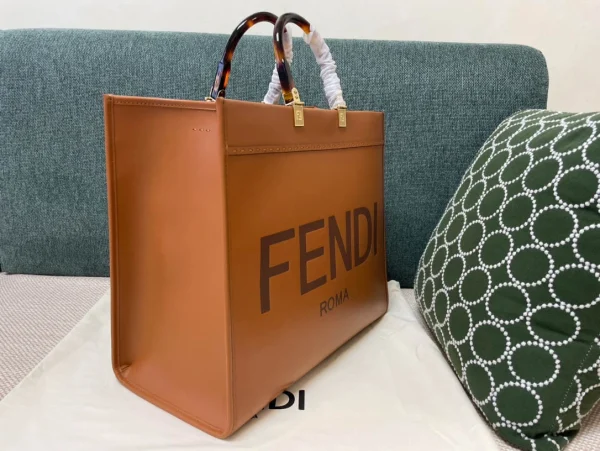Sunshine Leather Tote Briefcase Size: 36*17*31cm 40*20*35 Model: 1520 1521 - Image 3