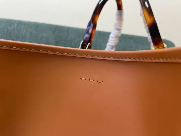 Sunshine Leather Tote Briefcase Size: 36*17*31cm 40*20*35 Model: 1520 1521 - Image 5