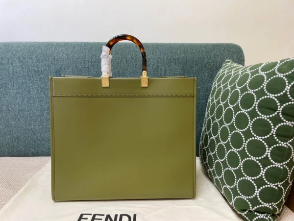 Sunshine Leather Tote Briefcase Size: 36*17*31cm 40*20*35 Model: 1520 1521 - Image 9