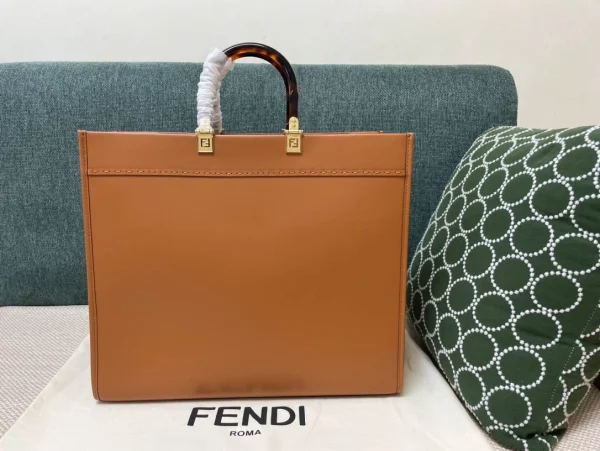 Sunshine Leather Tote Briefcase Size: 36*17*31cm 40*20*35 Model: 1520 1521 - Image 9